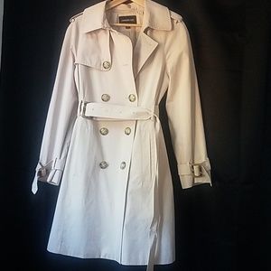 London fog blush pink/beige M classic trench coat